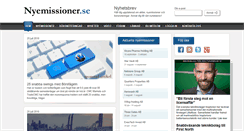 Desktop Screenshot of nyemissioner.se